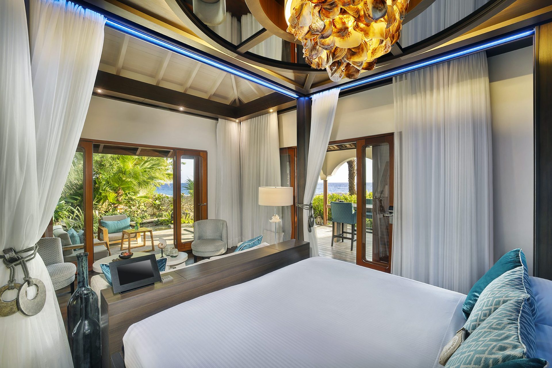 bedroom with a view
