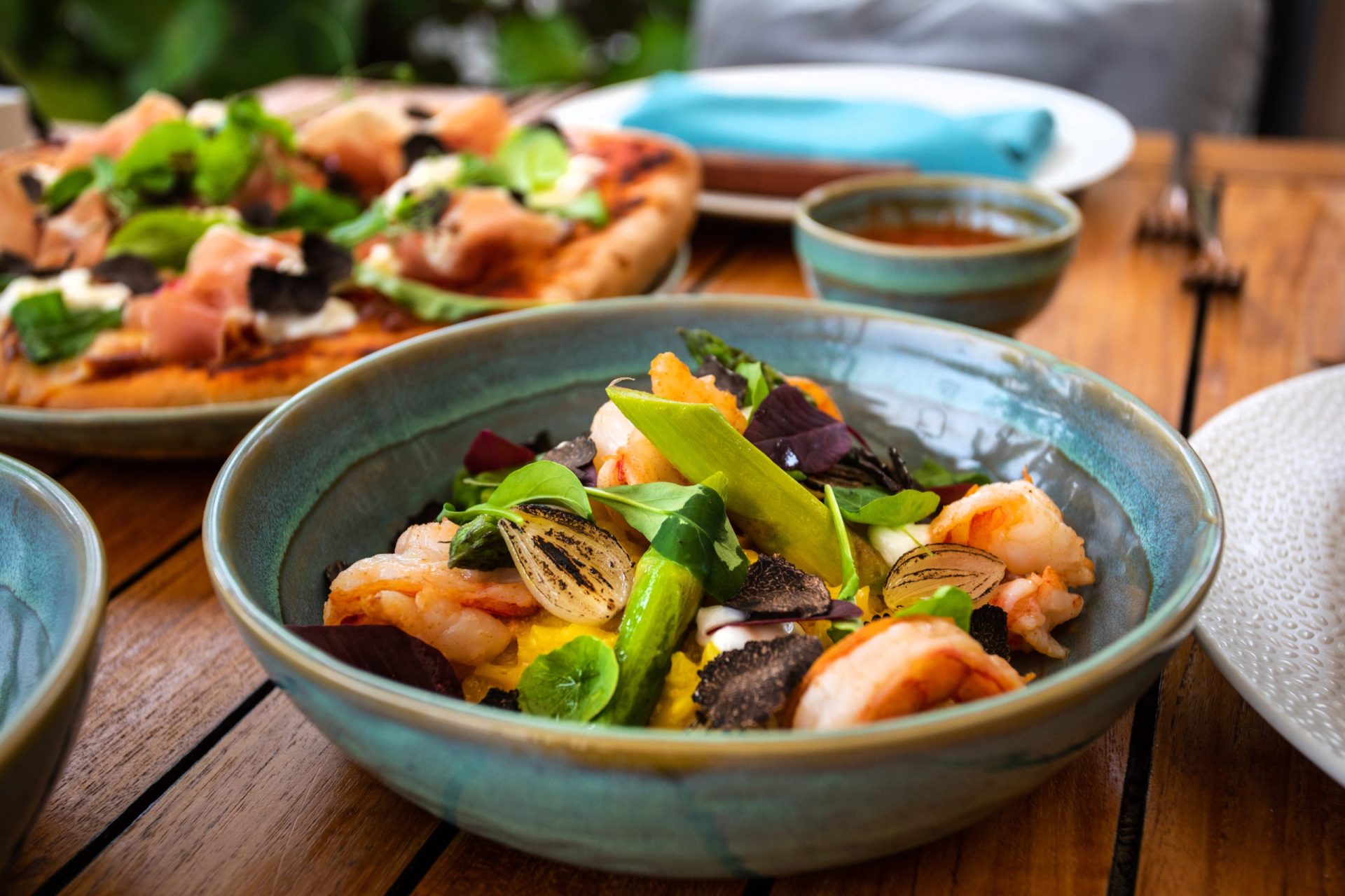 Delicious shrimp dish