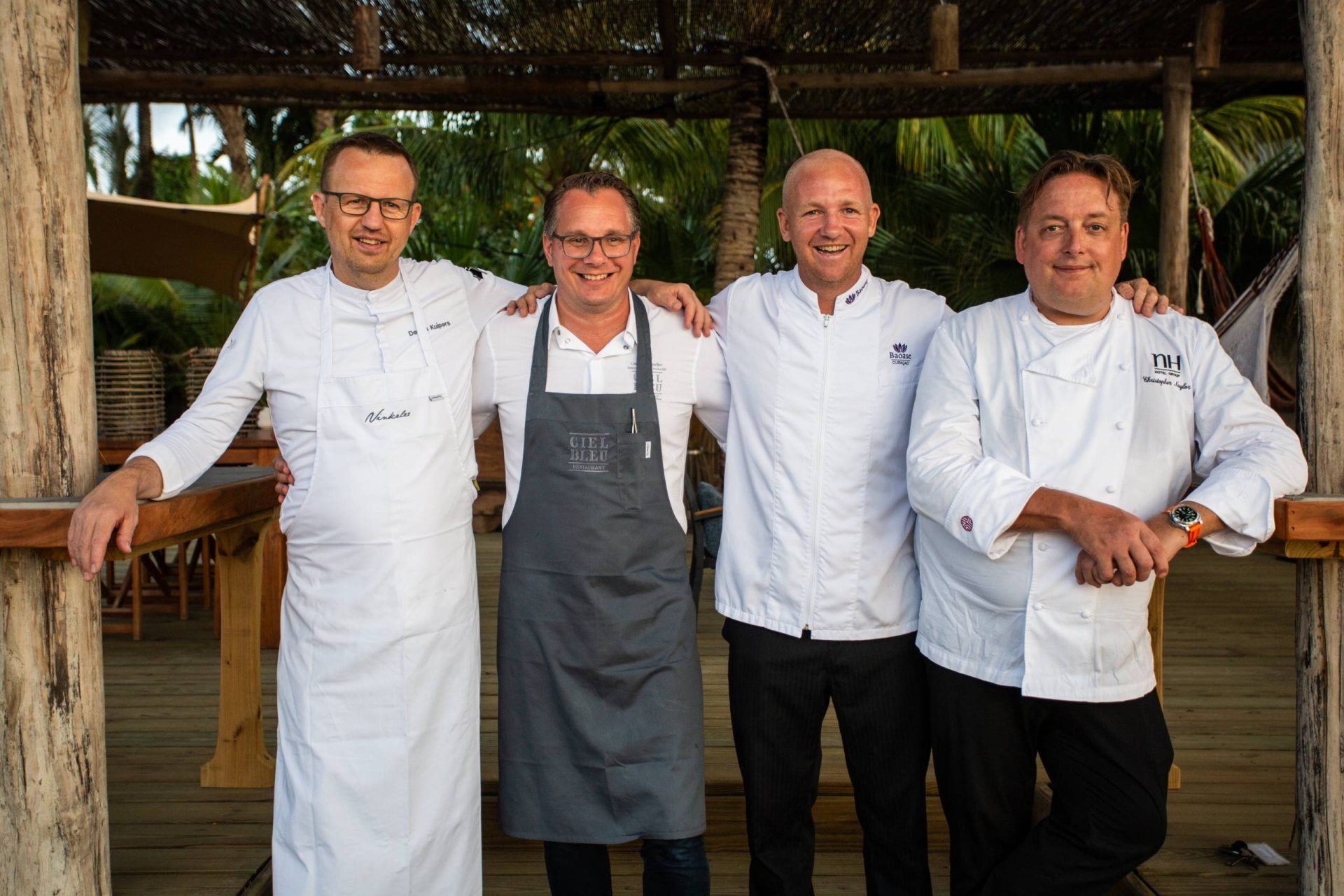 four chefs