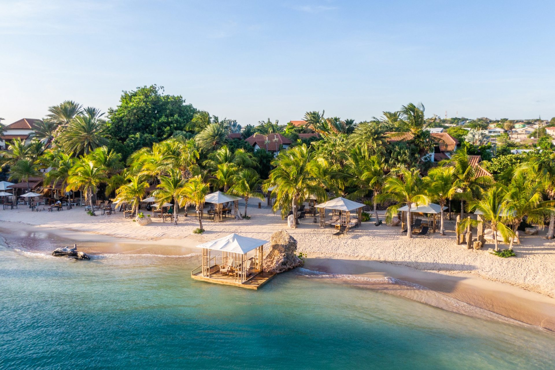 calming beach