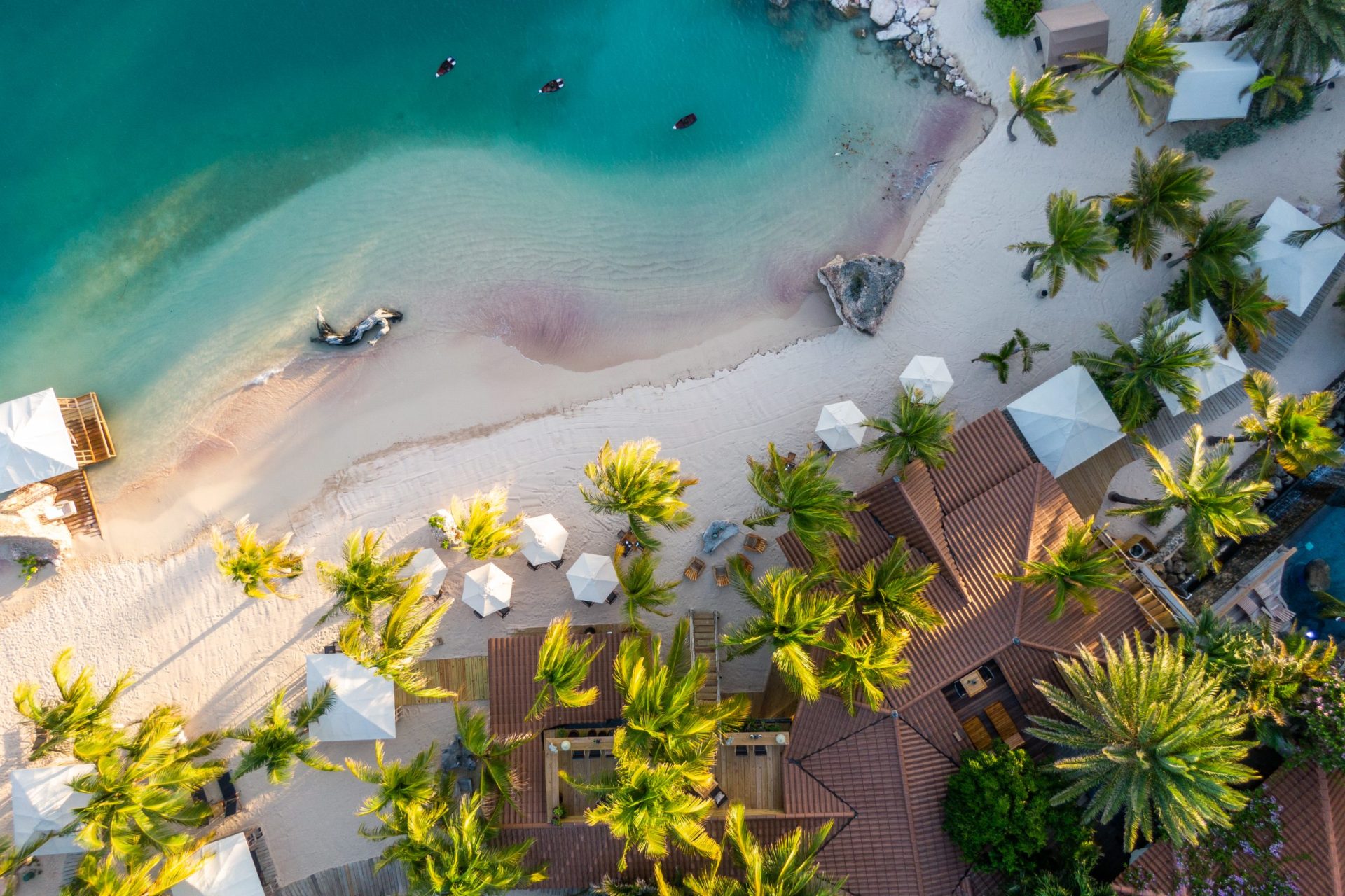 calming beach