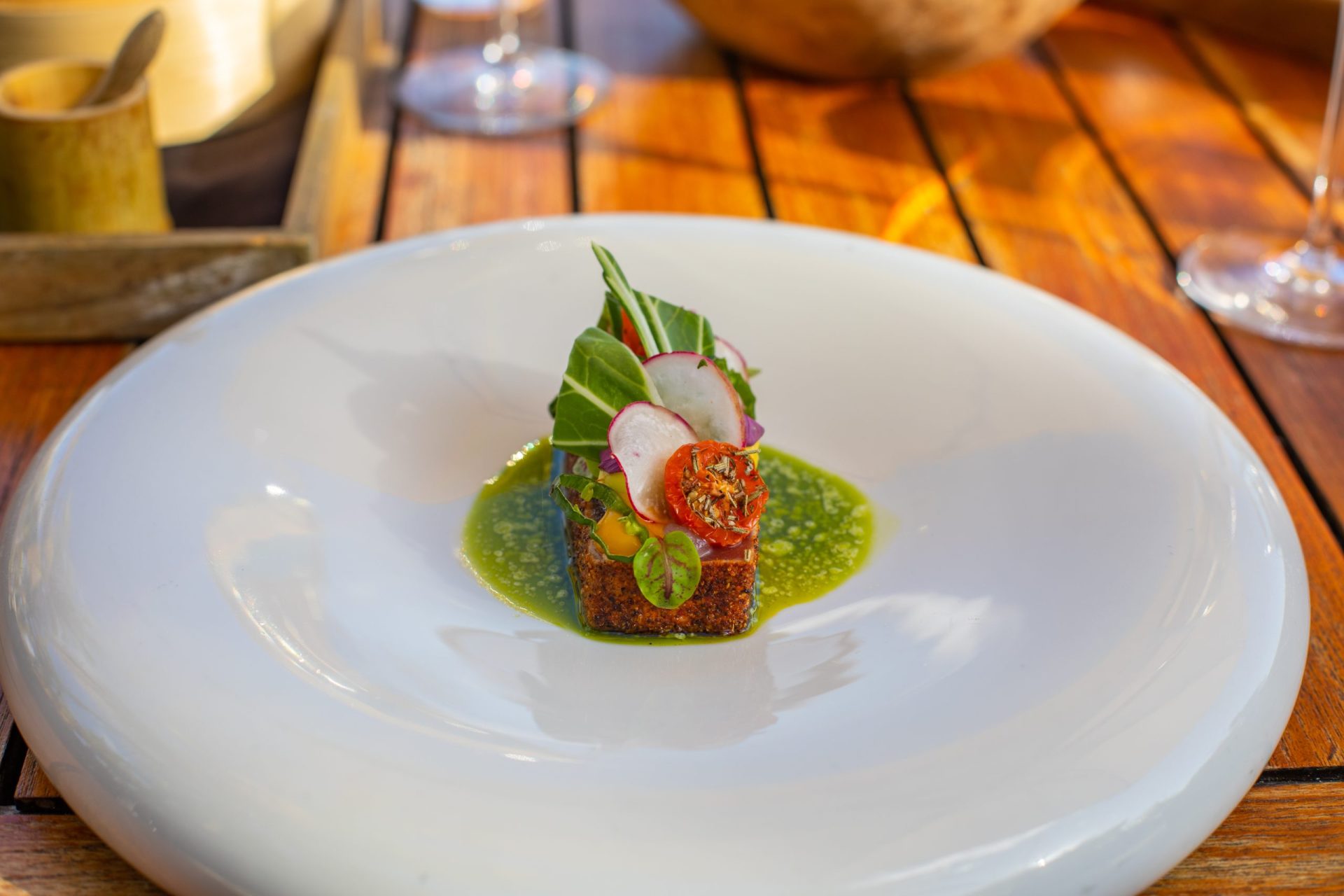 Close-up of food on a plate