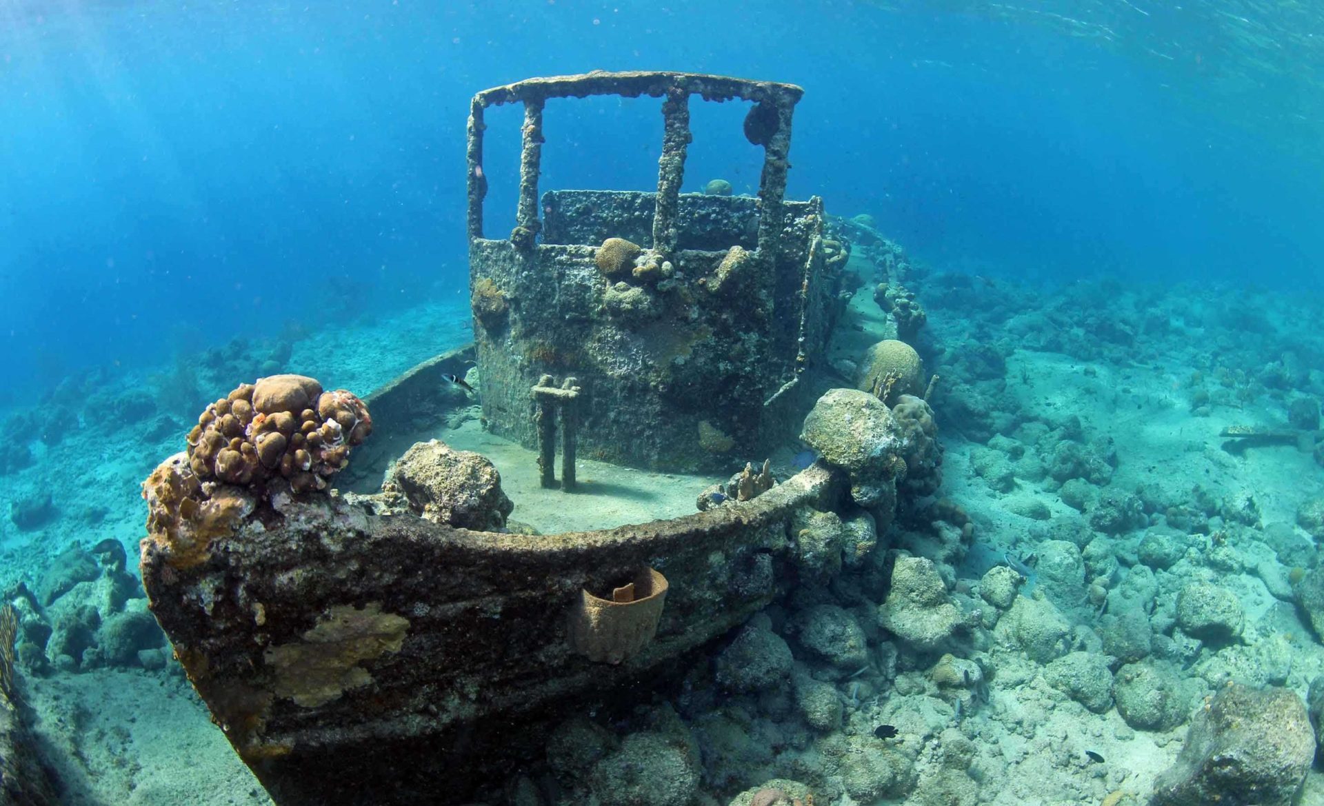 underwater shipwreck