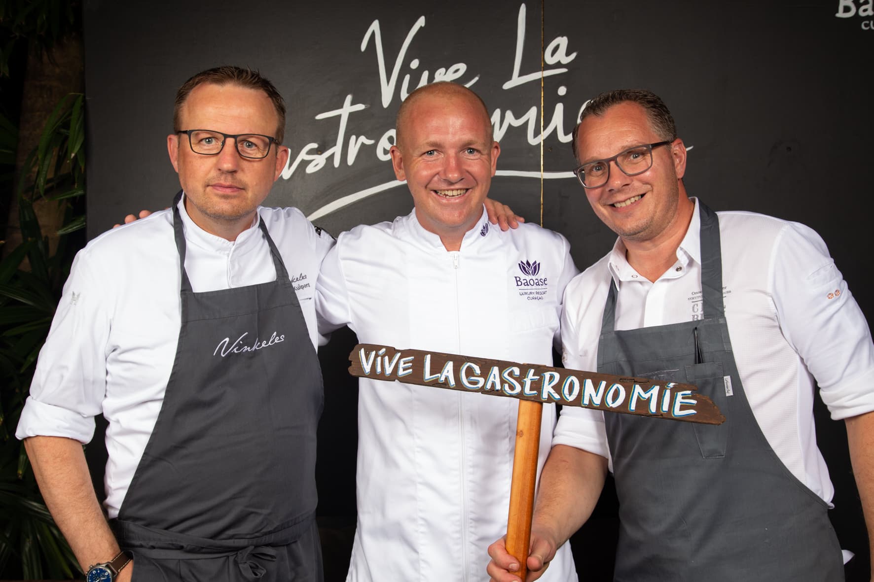3 chefs